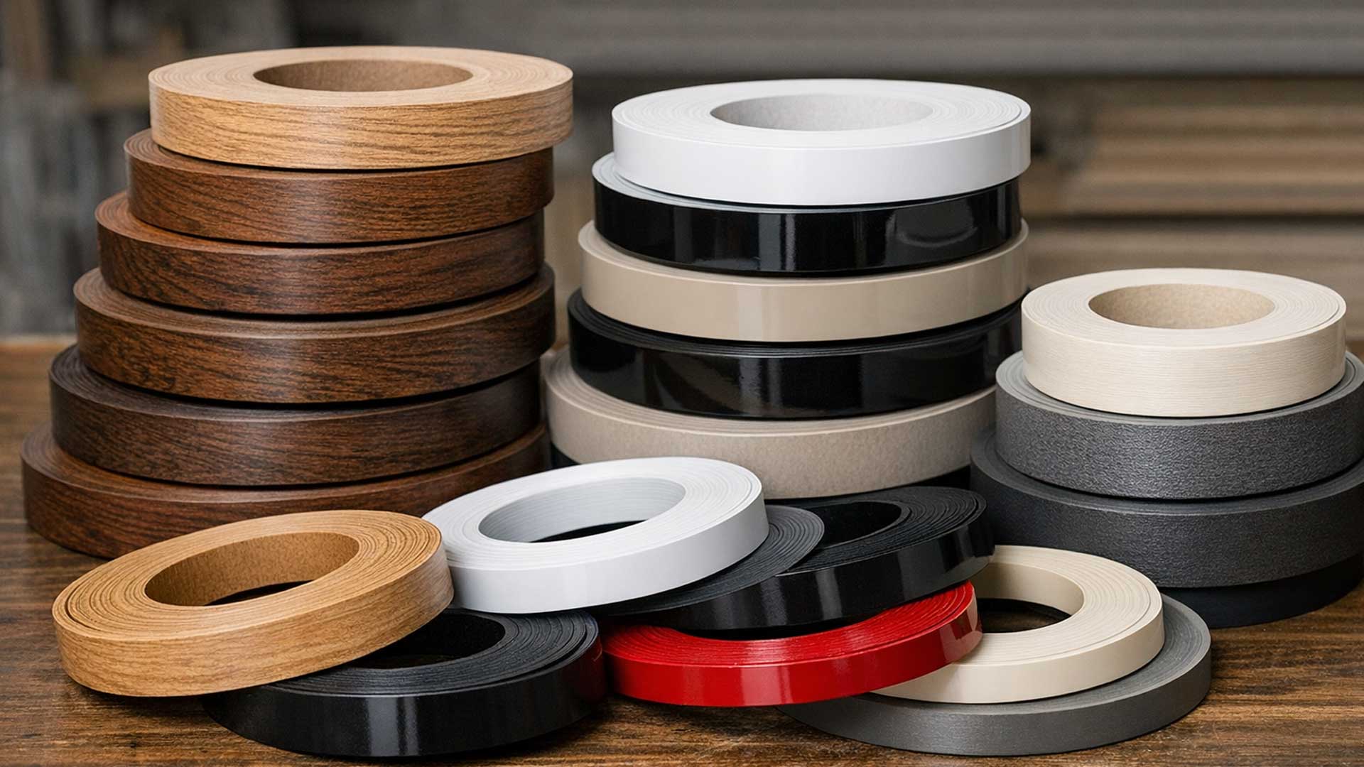 نوار PVC چیست؟ راهنمای جامع انتخاب و خرید نوار PVC برای MDF و کابینت